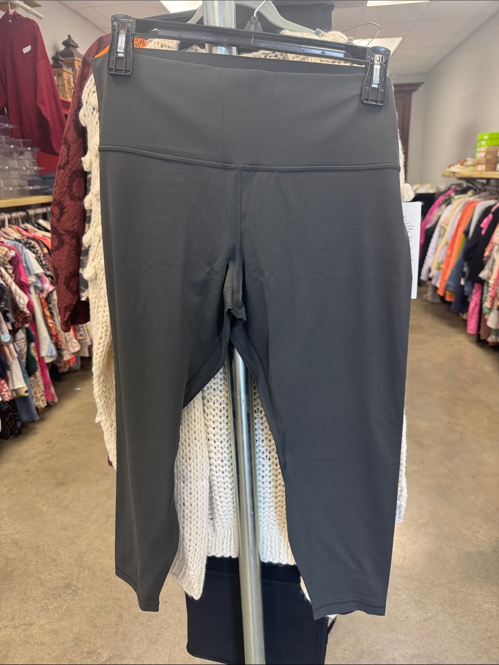 lululemon athletica Black High-Rise Capri Leggings